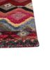 manchaha red and orange wool and bamboo silk hand knotted Rug - Corner manchaha red and orange wool and bamboo silk hand knotted Rug - Corner