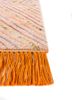 manchaha red and orange wool and bamboo silk hand knotted Rug - Corner manchaha red and orange wool and bamboo silk hand knotted Rug - Corner