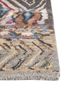 manchaha grey and black wool and bamboo silk hand knotted Rug - Corner
