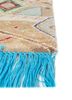 manchaha beige and brown wool and bamboo silk hand knotted Rug - Corner manchaha beige and brown wool and bamboo silk hand knotted Rug - Corner