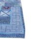 manchaha blue wool and bamboo silk hand knotted Rug - Corner manchaha blue wool and bamboo silk hand knotted Rug - Corner
