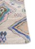 manchaha pink and purple wool and bamboo silk hand knotted Rug - Corner manchaha pink and purple wool and bamboo silk hand knotted Rug - Corner