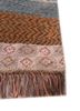 manchaha pink and purple wool and bamboo silk hand knotted Rug - Corner