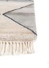 manchaha ivory wool and bamboo silk hand knotted Rug - Corner manchaha ivory wool and bamboo silk hand knotted Rug - Corner