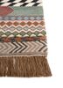 manchaha ivory wool and bamboo silk hand knotted Rug - Corner manchaha ivory wool and bamboo silk hand knotted Rug - Corner