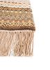 manchaha grey and black wool and bamboo silk hand knotted Rug - Corner