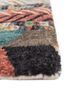 manchaha red and orange wool and bamboo silk hand knotted Rug - Corner