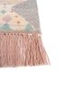 manchaha pink and purple wool and bamboo silk hand knotted Rug - Corner manchaha pink and purple wool and bamboo silk hand knotted Rug - Corner