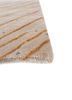 manchaha grey and black wool and bamboo silk hand knotted Rug - Corner