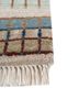 manchaha ivory wool and bamboo silk hand knotted Rug - Corner manchaha ivory wool and bamboo silk hand knotted Rug - Corner