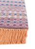 manchaha pink and purple wool and bamboo silk hand knotted Rug - Corner manchaha pink and purple wool and bamboo silk hand knotted Rug - Corner