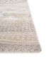 manchaha ivory wool and bamboo silk hand knotted Rug - Corner