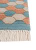 manchaha blue wool and bamboo silk hand knotted Rug - Corner manchaha blue wool and bamboo silk hand knotted Rug - Corner