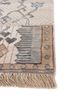 manchaha ivory wool and bamboo silk hand knotted Rug - Corner manchaha ivory wool and bamboo silk hand knotted Rug - Corner