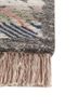 manchaha grey and black wool and bamboo silk hand knotted Rug - Corner