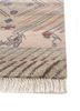 manchaha ivory wool and bamboo silk hand knotted Rug - Corner manchaha ivory wool and bamboo silk hand knotted Rug - Corner
