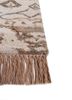 manchaha beige and brown wool and bamboo silk hand knotted Rug - Corner manchaha beige and brown wool and bamboo silk hand knotted Rug - Corner