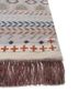 manchaha blue wool and bamboo silk hand knotted Rug - Corner manchaha blue wool and bamboo silk hand knotted Rug - Corner