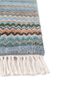 manchaha blue wool and bamboo silk hand knotted Rug - Corner manchaha blue wool and bamboo silk hand knotted Rug - Corner