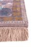 manchaha blue wool and bamboo silk hand knotted Rug - Corner