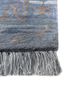 manchaha blue wool and bamboo silk hand knotted Rug - Corner manchaha blue wool and bamboo silk hand knotted Rug - Corner
