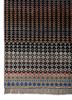 manchaha grey and black wool and bamboo silk hand knotted Rug - Corner