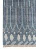 manchaha blue wool and bamboo silk hand knotted Rug - Corner