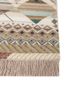 manchaha beige and brown wool and bamboo silk hand knotted Rug - Corner