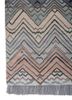 manchaha blue wool and bamboo silk hand knotted Rug - Corner manchaha blue wool and bamboo silk hand knotted Rug - Corner
