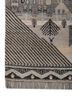 manchaha grey and black wool and bamboo silk hand knotted Rug - Corner manchaha grey and black wool and bamboo silk hand knotted Rug - Corner