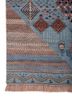 manchaha blue wool and bamboo silk hand knotted Rug - Corner manchaha blue wool and bamboo silk hand knotted Rug - Corner
