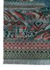 manchaha blue wool and bamboo silk hand knotted Rug - Corner