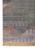 manchaha blue wool and bamboo silk hand knotted Rug - Corner