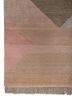 manchaha pink and purple wool and bamboo silk hand knotted Rug - Corner manchaha pink and purple wool and bamboo silk hand knotted Rug - Corner