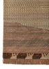 manchaha gold wool and bamboo silk hand knotted Rug - Corner