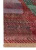 manchaha red and orange wool and bamboo silk hand knotted Rug - Corner manchaha red and orange wool and bamboo silk hand knotted Rug - Corner