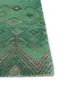manchaha green wool and bamboo silk hand knotted Rug - Corner manchaha green wool and bamboo silk hand knotted Rug - Corner