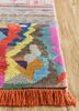 manchaha multi wool and bamboo silk hand knotted Rug - Corner manchaha multi wool and bamboo silk hand knotted Rug - Corner