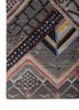 manchaha grey and black wool and bamboo silk hand knotted Rug - Corner manchaha grey and black wool and bamboo silk hand knotted Rug - Corner
