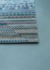 manchaha blue wool and bamboo silk hand knotted Rug - Corner manchaha blue wool and bamboo silk hand knotted Rug - Corner