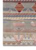 freedom manchaha grey and black wool and bamboo silk hand knotted Rug - Corner
