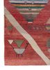 freedom manchaha red and orange wool and bamboo silk hand knotted Rug - Corner freedom manchaha red and orange wool and bamboo silk hand knotted Rug - Corner