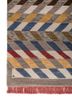 freedom manchaha blue wool and bamboo silk hand knotted Rug - Corner freedom manchaha blue wool and bamboo silk hand knotted Rug - Corner