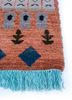freedom manchaha red and orange wool and bamboo silk hand knotted Rug - Corner freedom manchaha red and orange wool and bamboo silk hand knotted Rug - Corner