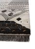 freedom manchaha grey and black wool and bamboo silk hand knotted Rug - Corner freedom manchaha grey and black wool and bamboo silk hand knotted Rug - Corner