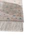 freedom manchaha beige and brown wool and bamboo silk hand knotted Rug - Corner