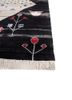 freedom manchaha ivory wool and bamboo silk hand knotted Rug - Corner freedom manchaha ivory wool and bamboo silk hand knotted Rug - Corner