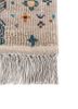 freedom manchaha ivory wool and bamboo silk hand knotted Rug - Corner