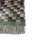 freedom manchaha green wool and bamboo silk hand knotted Rug - Corner