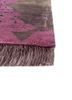 freedom manchaha pink and purple wool and bamboo silk hand knotted Rug - Corner